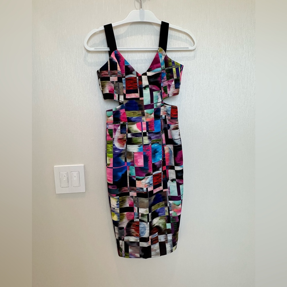 Milly cut out dress.